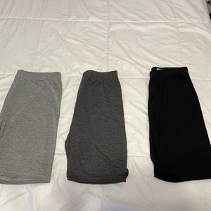 Set of 3 Bikers Shorts